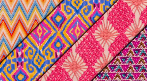 EUROJERSEY presents the beachwear collection "GETAWAYS" 2025 of Sensitive® Fabrics