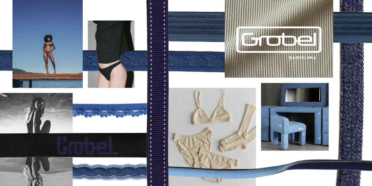 Grobelastic, elastic and rigid bands for the beachwear, intimates and sportswear industry