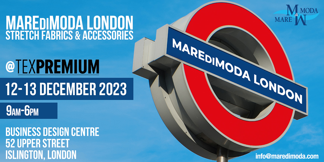 MarediModa protagonist at Texpremium London on December 12-13 