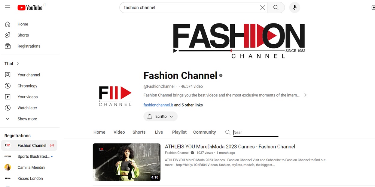 MarediModa and Fashion Channel: together to spread the culture of beauty and well-made